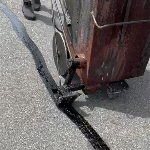 Crack sealing