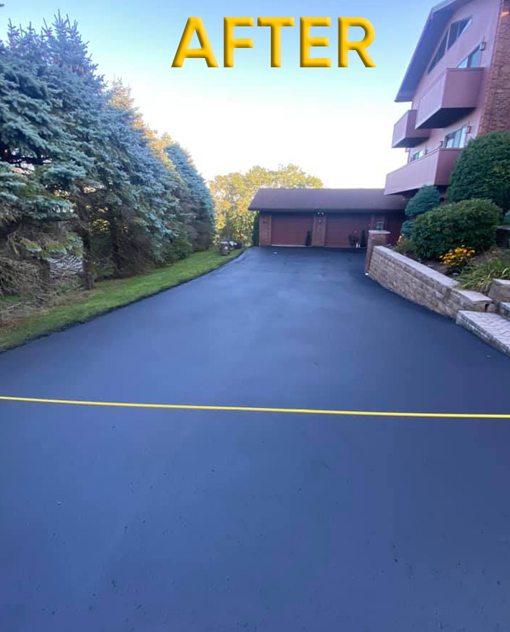After sealcoating